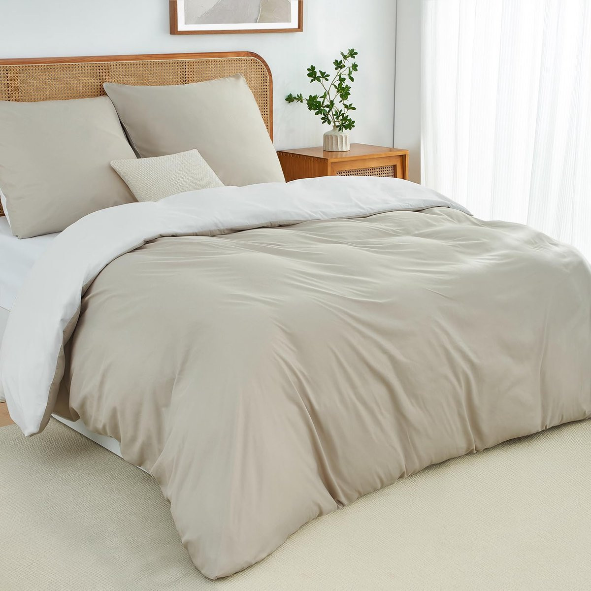 Unyqoos Comfortabele en ademende microvezel beddengoedset voor volwassenen