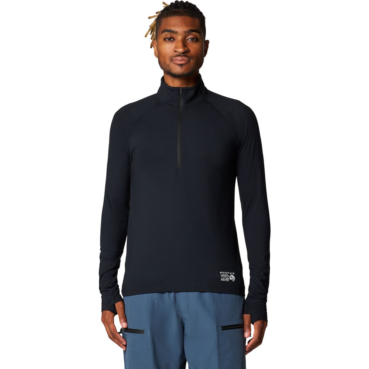 Mountain Hardwear M Butter Half Zip black (010) S 208466-010-S
