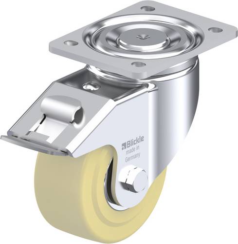 Blickle 585737 LH-GSPO 125K-FI Lenkrolle mit Feststeller Rad-Durchmesser: 125mm Tragfähigkeit (max.): 900kg 1St.