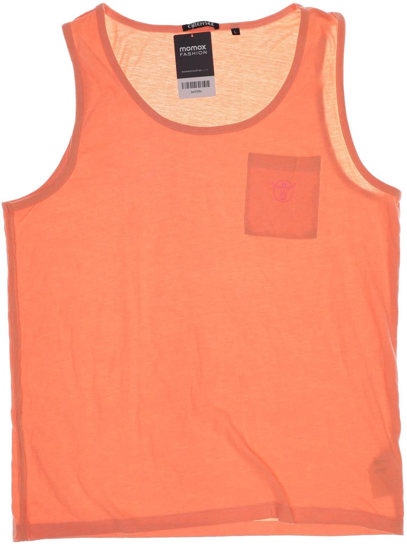 Chiemsee Damen Top, Orange, Gr. L, Synthetik / Baumwolle - Second Hand