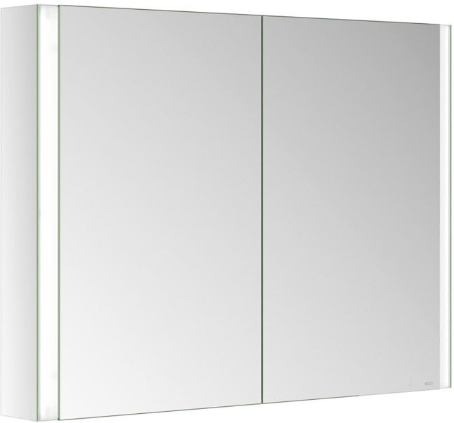 Keuco Armoire miroir 2 portes Somaris 100x71x12,7cm, miroir, applique murale (14503002100)