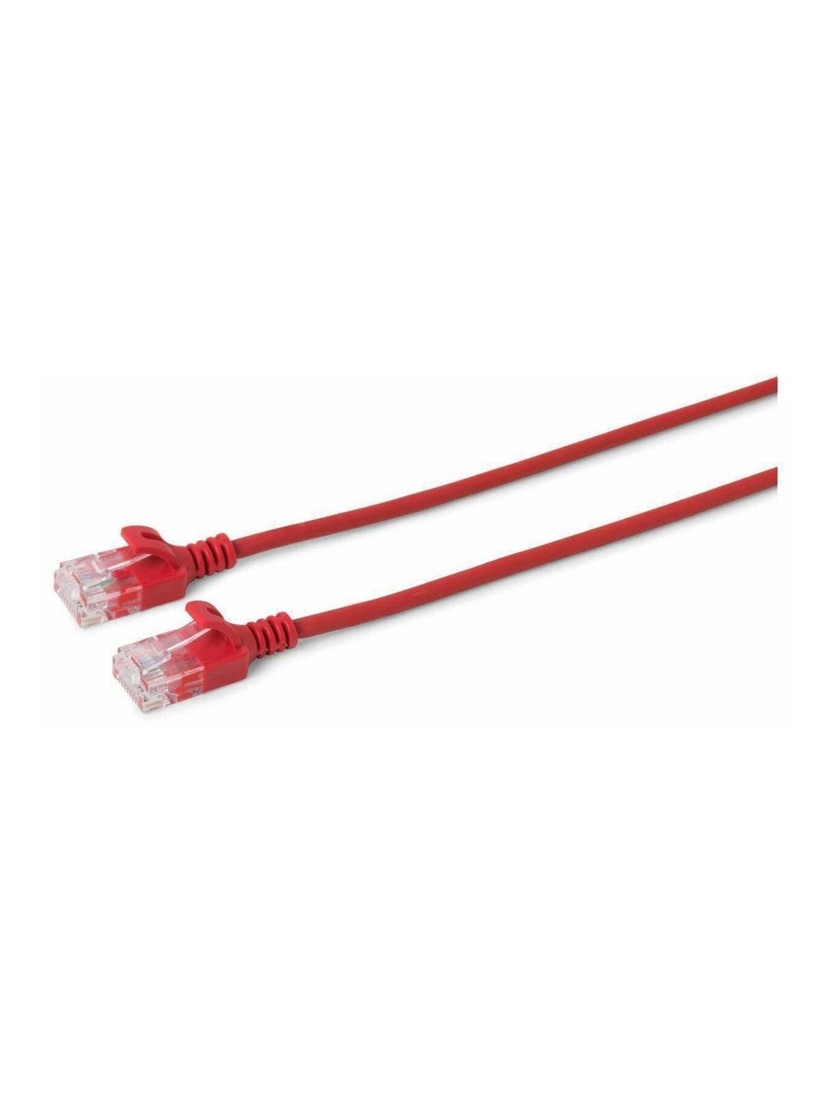 MicroConnect network cable - 10 m - red - Rot - 10m