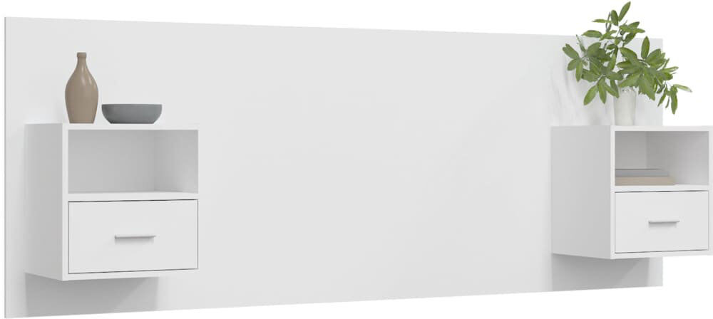 Alpen Home Headboard White Double (4'6)