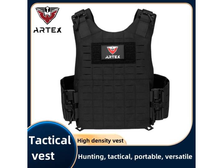 Gilet tactique de chasse en plein air, porte-plaques de protection réglable, équipement de combat Airsoft, gilet 6094