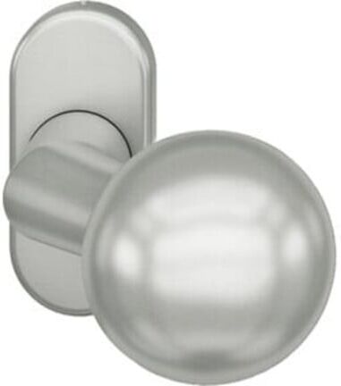 FSB Bouton de porte à cadre 07 0846 Matériau aluminium 0105 4-KT. 9mm fixe (0 07 0846 42801 0105)