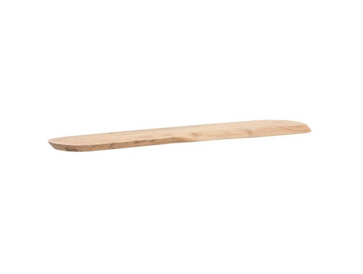 Étagère murale en bois massif, marron