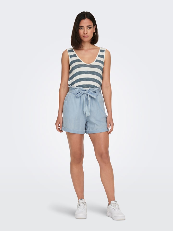 ONLY Shorts in Hellblau - S