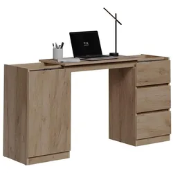 Vicco, Kommode + Sideboard, Kommode mit Schreibtischfunktion Varino, Goldkraft Eiche, 80 x 75.5 cm ausziehbar (40 x 80 x 75.50 cm)