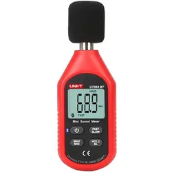Uni-T, Schallpegelmessgerät, UT353BT, Mini-Schallpegelmessgerät, 30dB-130dB, Bluetooth