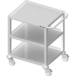 Stalgast Transportwagen mit drei Böden, 1305x630x850 mm, verschweißt