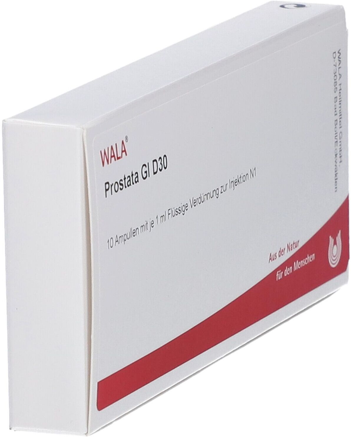 WALA Prostata GL D 30 Ampullen 10x1 ml