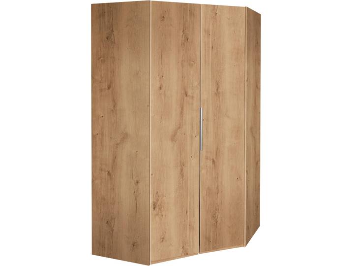 Eckkleiderschrank WIMEX Level by fresh to go , braun (plankeneichefarben), H:216cm, Schränke, Eckkleiderschrank