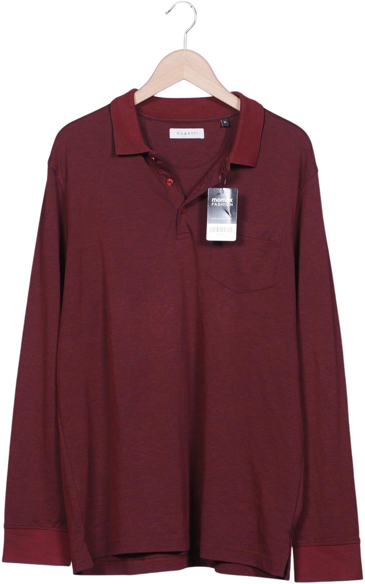 Bugatti Herren Langarmshirt, Mehrfarbig, Gr. XL, kein / Etikett - Second Hand