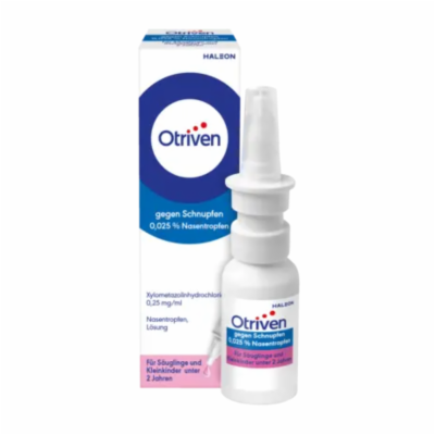 Haleon Germany GmbH OTRIVEN 0,025% Nasentropfen 10 ml 03842082