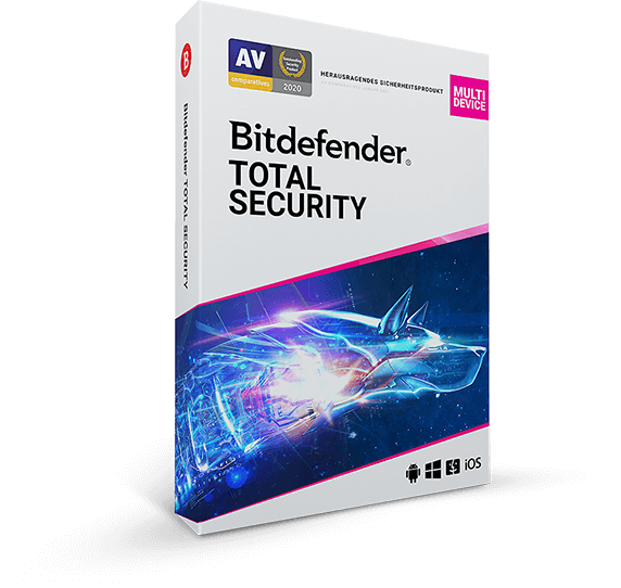 Bitdefender Total Security 2026 Multi Device 5 Geräte 18 Monate TL11031001-DE