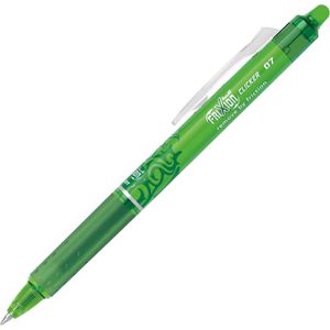 Pilot Tintenroller Frixion Ball Clicker 0.7, Gehäuse hellgrün, 0.35mm, Schreibfarbe hellgrün