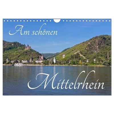Am schönen Mittelrhein (Wandkalender 2027 DIN A4 quer), CALVENDO Monatskalender