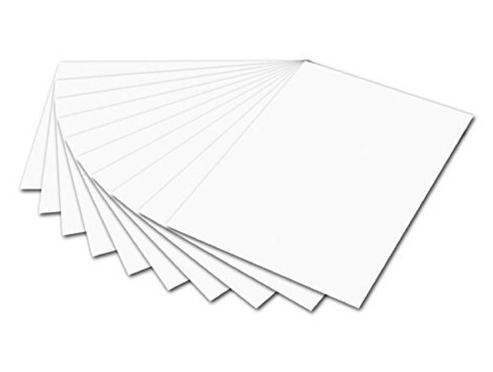 folia - Fotokarton. 50 x 70 cm wit