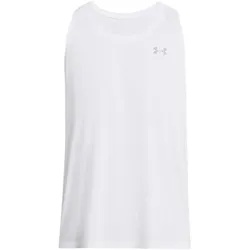 UNDER ARMOUR Launch Tanktop Herren 100 - white/reflective XXL