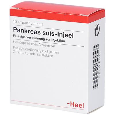 Pankreas Suis Injeel Ampullen 10 St