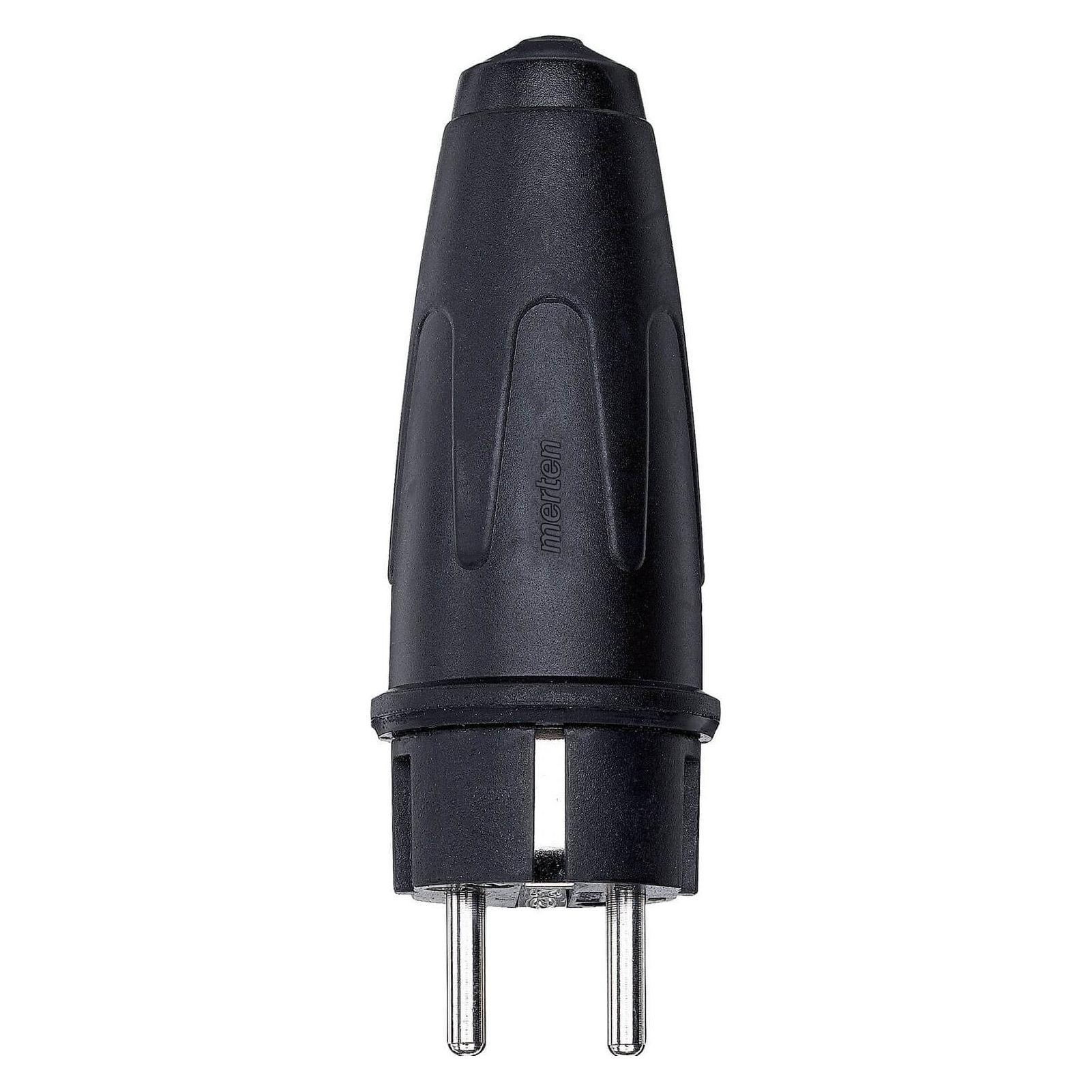 Merten Vollgu.-SCHUKO-Stecker (122051)