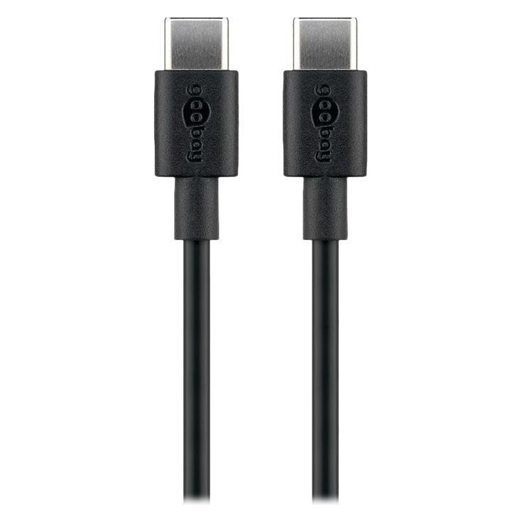 Goobay USB C - USB C (1 m, USB 2.0, 60 W) (66318)