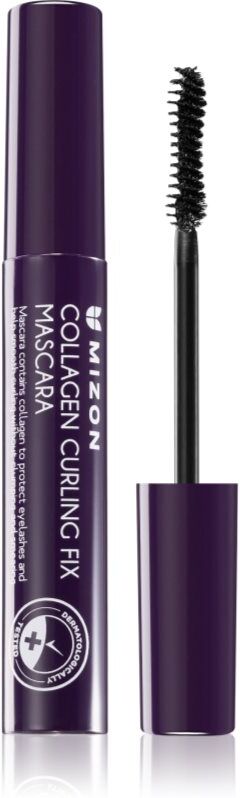 Mizon Collagen Curling Fix lengthening waterproof mascara with collagen shade Black 6 ml