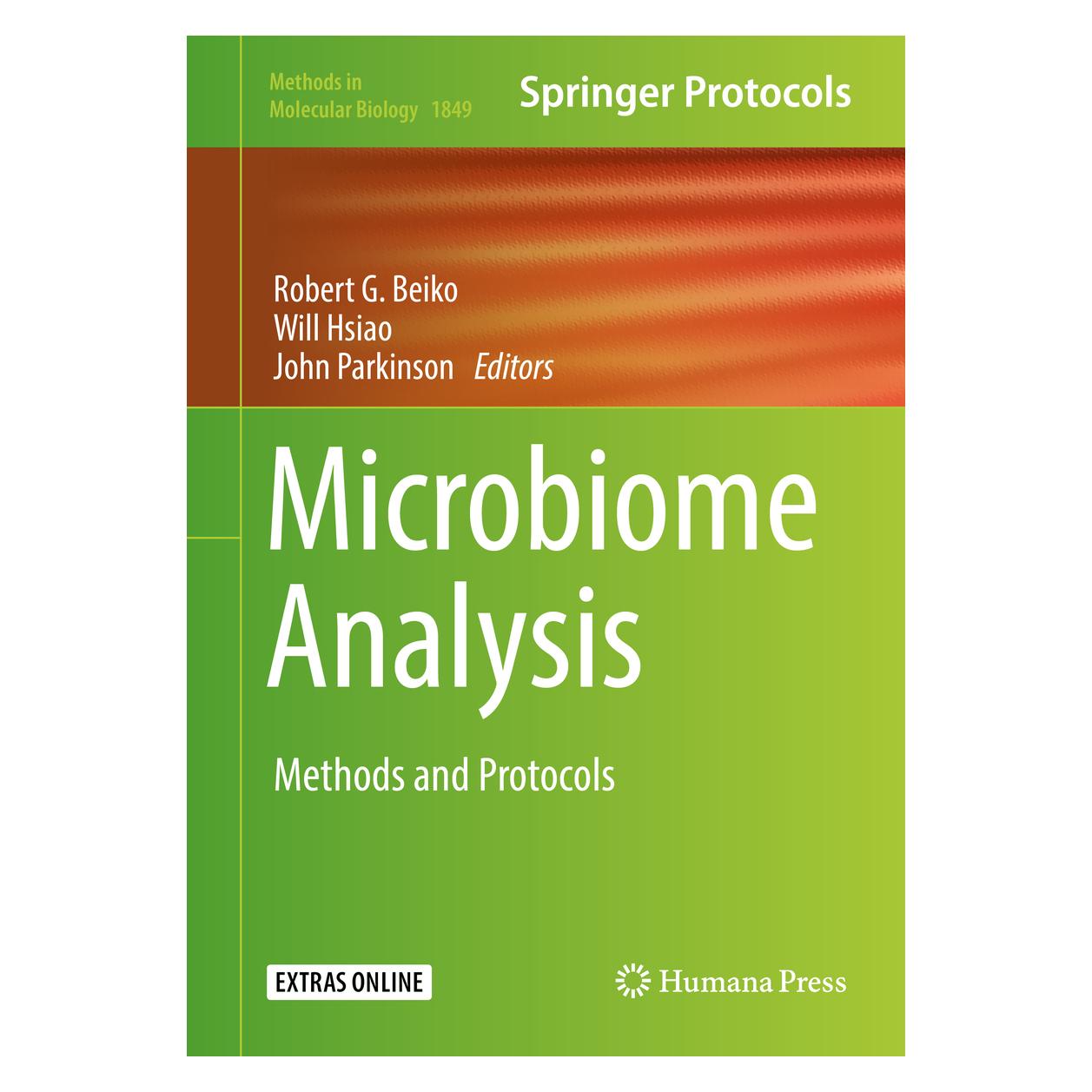 Springer Microbiome Analysis (Englisch, Hardcover, John Parkinson, Robert G. Beiko, Will Hsiao) (9781493987269)