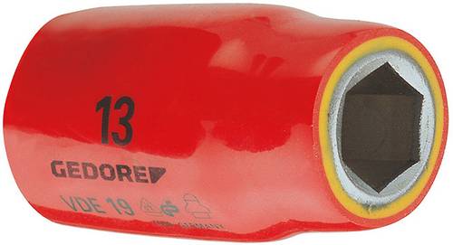 Gedore VDE 19 10 6122510 VDE-Steckschlüsseleinsatz 10 mm 1/2" (12.5 mm)