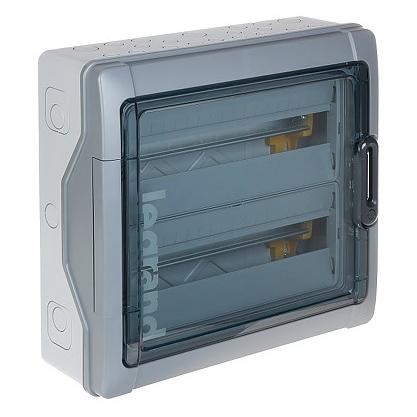 Legrand Aufputzverteiler, IP65, ohne Leiste, 2x18 Module - 601946 (601946=001725)