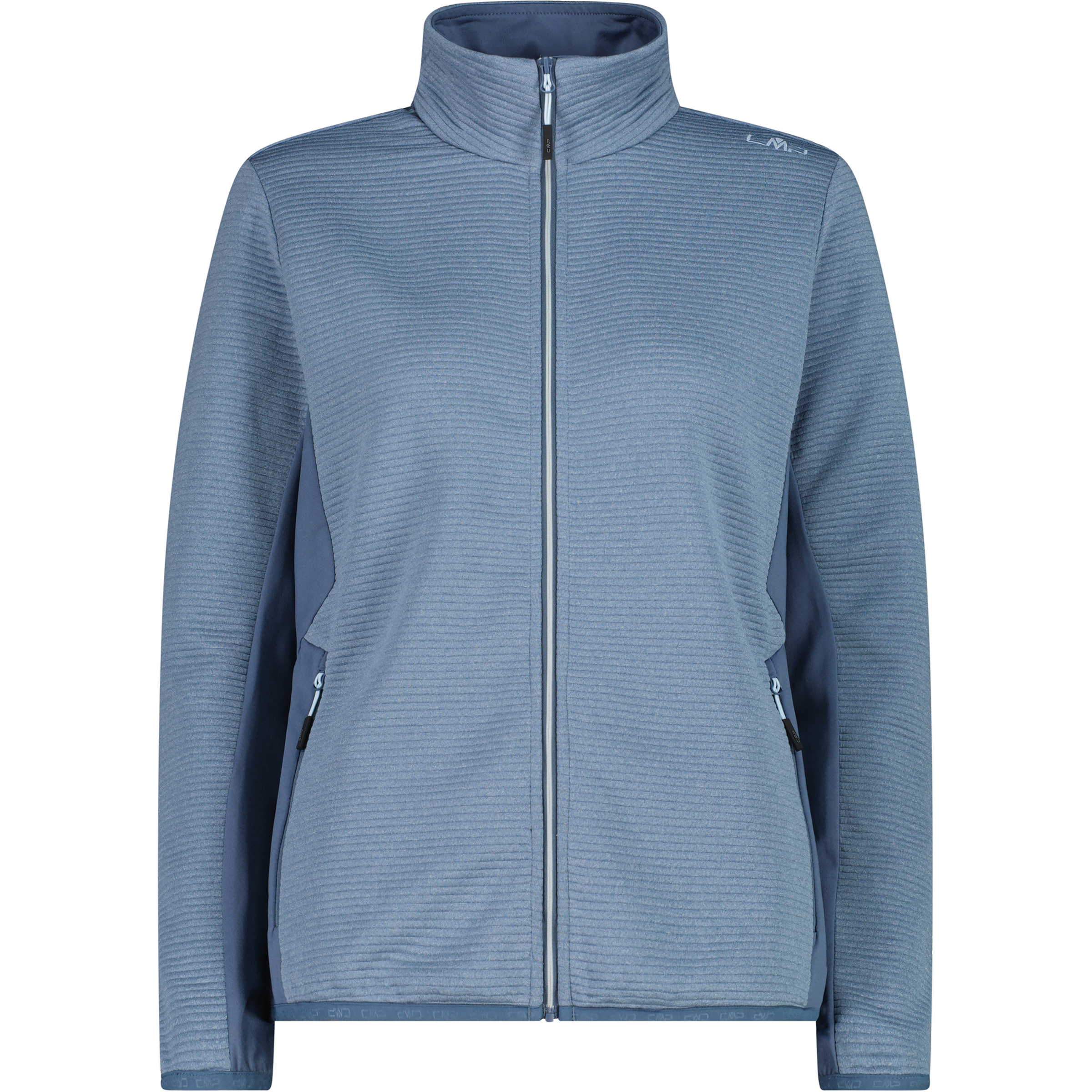 CMP Damen Fleecejacke blau Größe XXS Trekking Elastisch