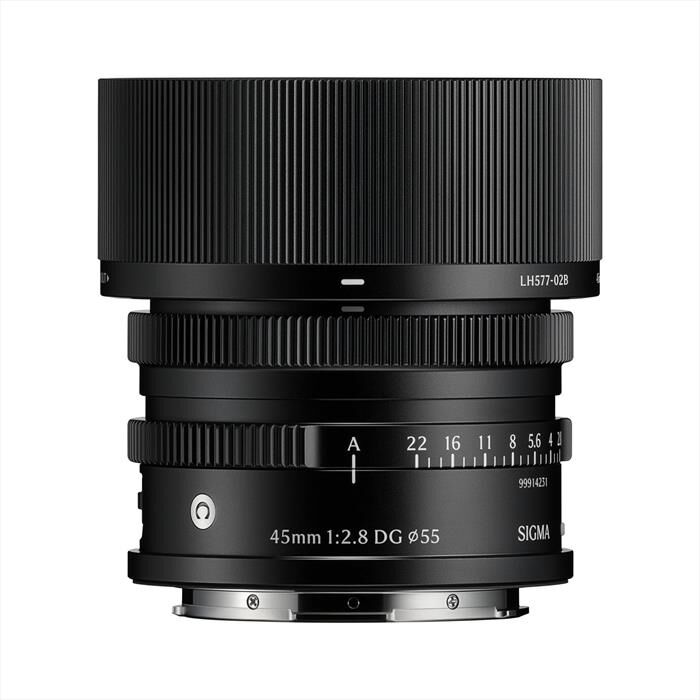 Sigma Obiettivo Fisso 45/2.8 (c) Dg Black L-mount-nero