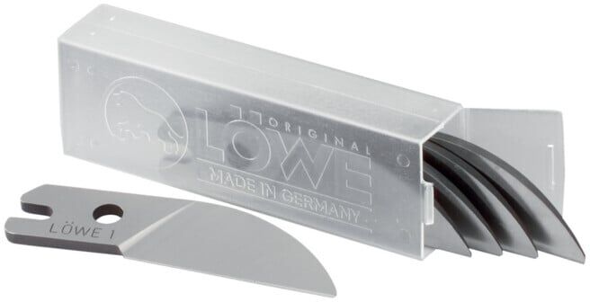 LÖWE Lame de rechange pour ciseaux à enclume LOEWE 1104, détachée ; Gebr. Schröder (1.001/5)