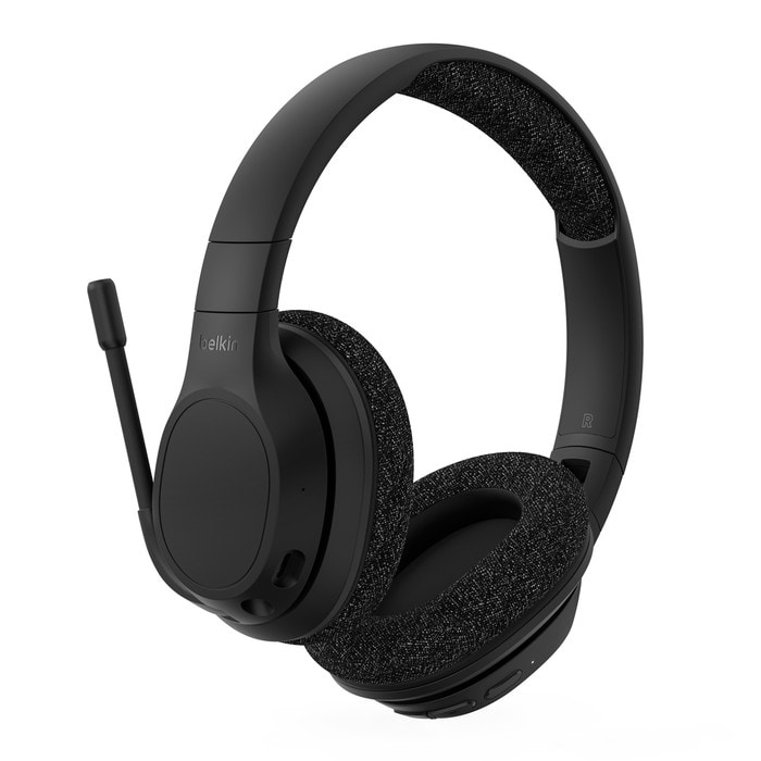 Belkin SoundForm Adapt Over-Ear Kopfhörer mit Mikrofon Bluetooth Headset AUD005btBLK