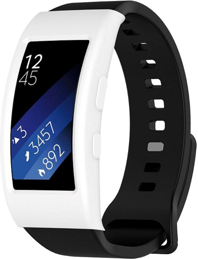 INCOVER Samsung Gear Fit2 Pro Silikone Cover - Smartwatch - Hvid