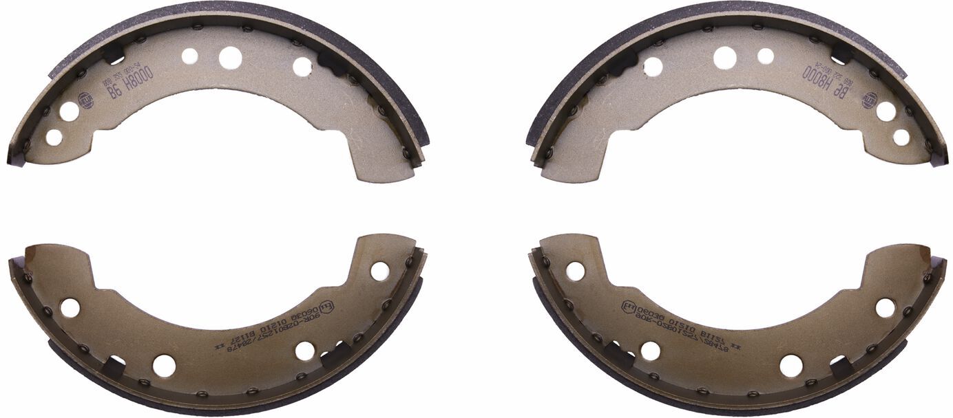 Hella Bremsbackensatz 8db 355 000-541 Für Ford