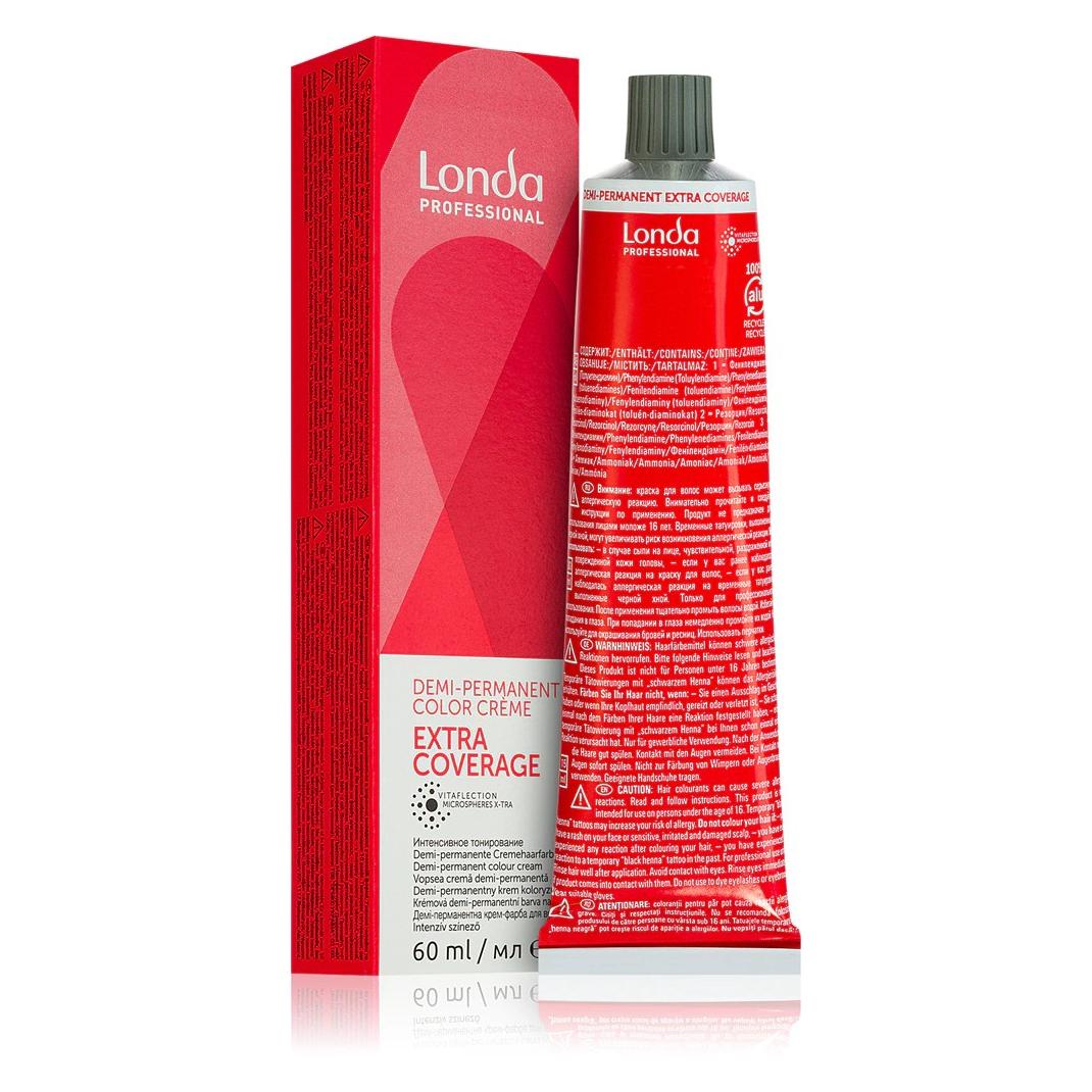 Londa Extra Coverage 5/07 Natural Brown Hair Color 60ml (5/07) (34192239)