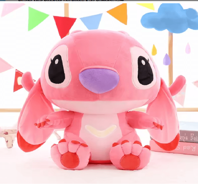 Inspire Essentials CuddleStitch Giant Plush Toy Couple Sets pink Dog 55cm