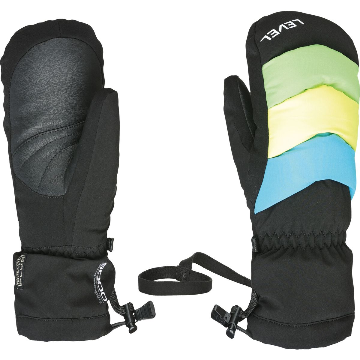 Level Rainbow JR Mitten pk black (43) 4 4168JM-43-4