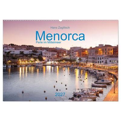 Menorca - Perle im MIttelmeer (Wandkalender 2027 DIN A2 quer), CALVENDO Monatskalender