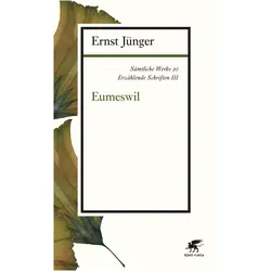 Sämtliche Werke - Band 20, Belletristik von Ernst Jünger