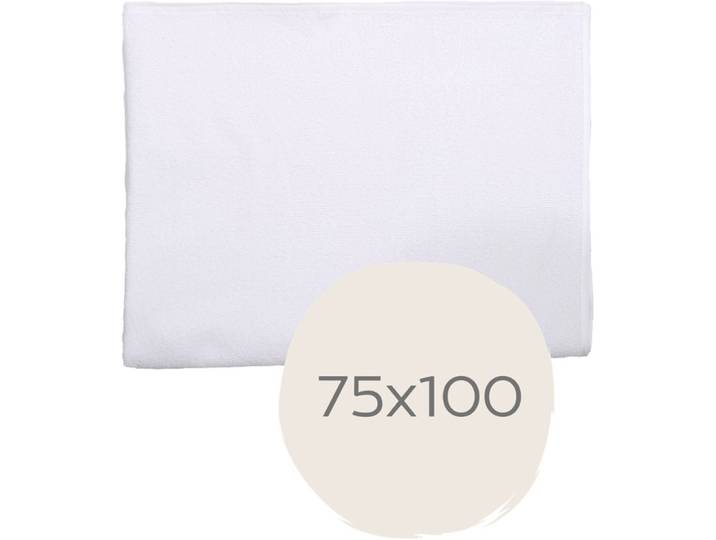 Saunatuch WEWO FASHION 9523 , weiss (weiß), B:75cm L:100cm, Frottier, Baumwolle, Handtücher, Saunatuch, extrem leicht