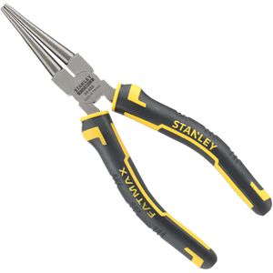Stanley Rundzange FATMAX 0-84-496, Langbeckzange, 170 mm, lange Backen, Mehrkomponentengriffe