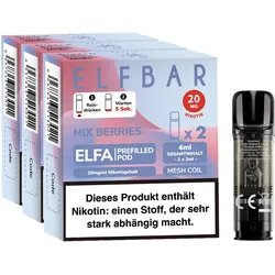 ELFBAR ELFA Prefilled Pod x 2 - Mixed Berries 2.0% , 3er Pack