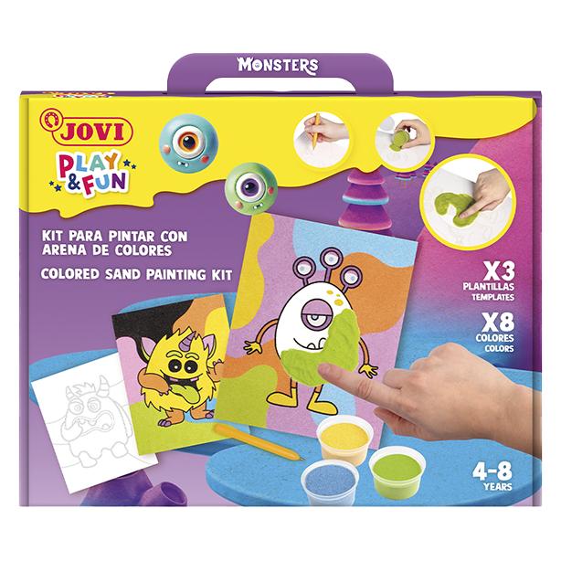 Jovi Play&Fun Sandmalerei - Kreaturen (2103-JV)