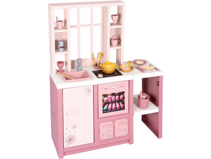 Smoby Spielküche Spielküche Loft Fleur Kunststoff, Made in Europe