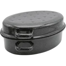 Krüger Gänsebräter, Pfanne + Kochtopf, Schwarz