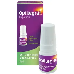 OPTILEGRA 1 mg/ml Augentropfen Lösung 5 ml