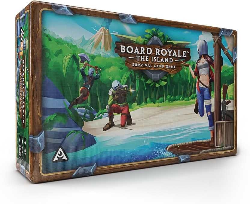 Board Royale Survival Card Game: Base Game by Arvis Games, Competitive Survival Card Game for 2 to 6 Players, Ages 10+
