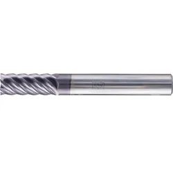 PFERD TOOLS VHM Eckfräser lang 6 Schneiden scharf TiAlN Schaft HA Universal Line - 23000175